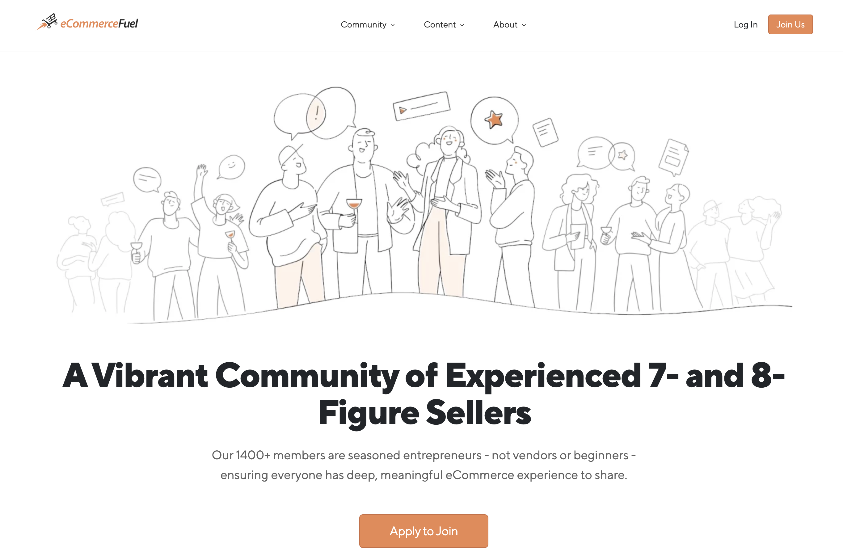 ecommercefuel community screenshot